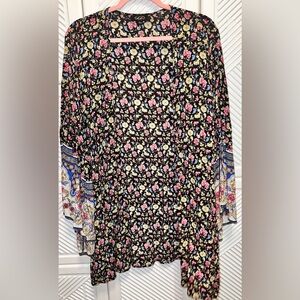 Multi-Pattern Bohemian Kimono